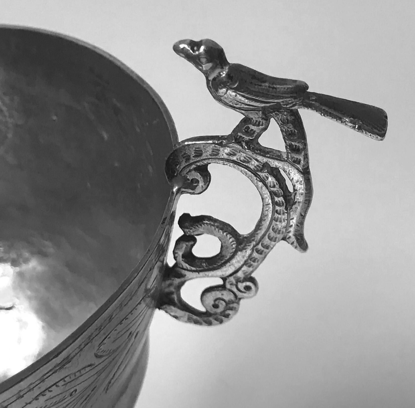 18th Century Spanish Colonial Silver Chalice Cup, circa 1780-1800 2