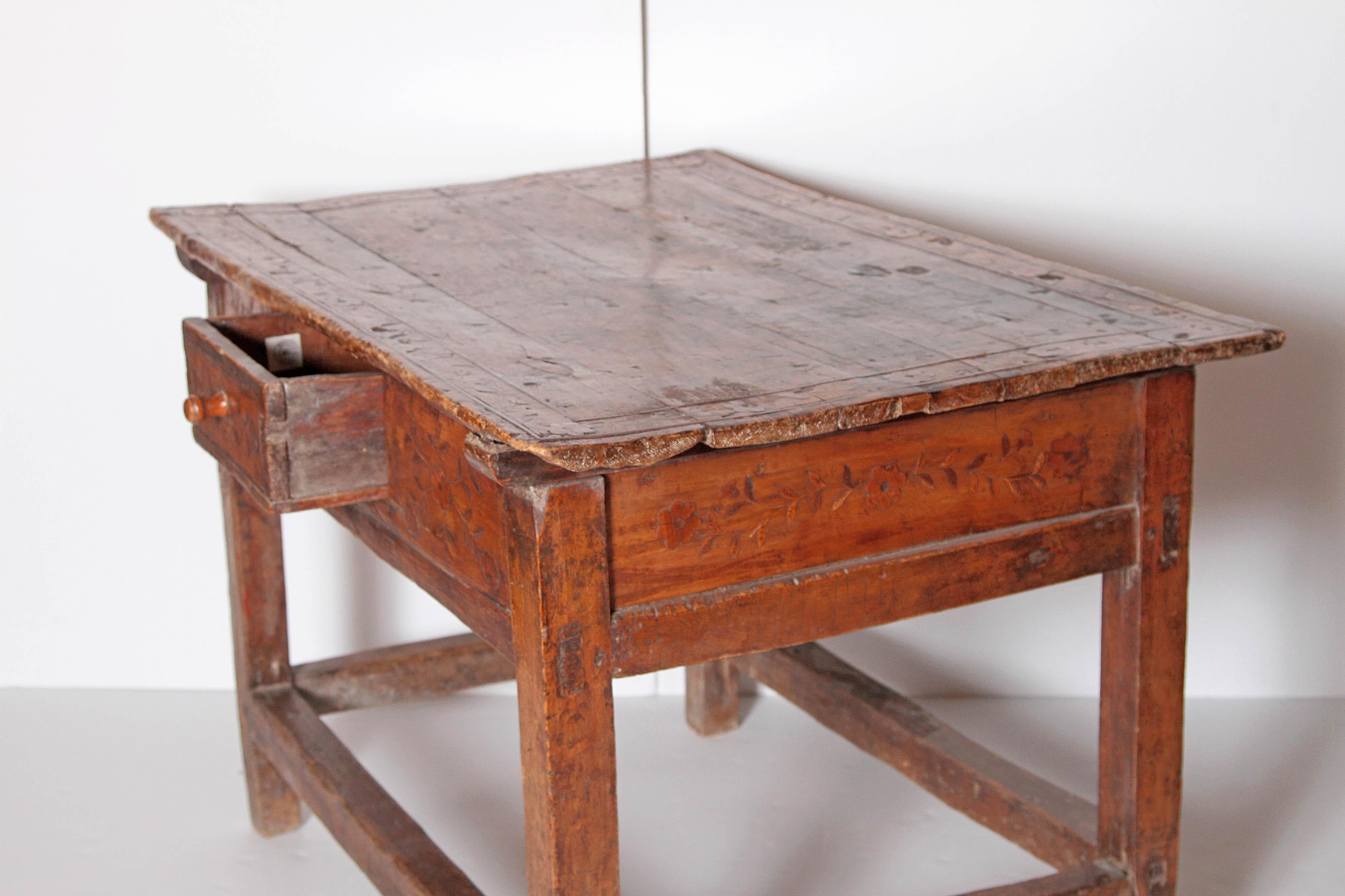18th Century Spanish Colonial Table from Columbia 2
