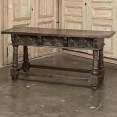 18th Century Spanish Colonial Walnut Console ~ Sofa Table