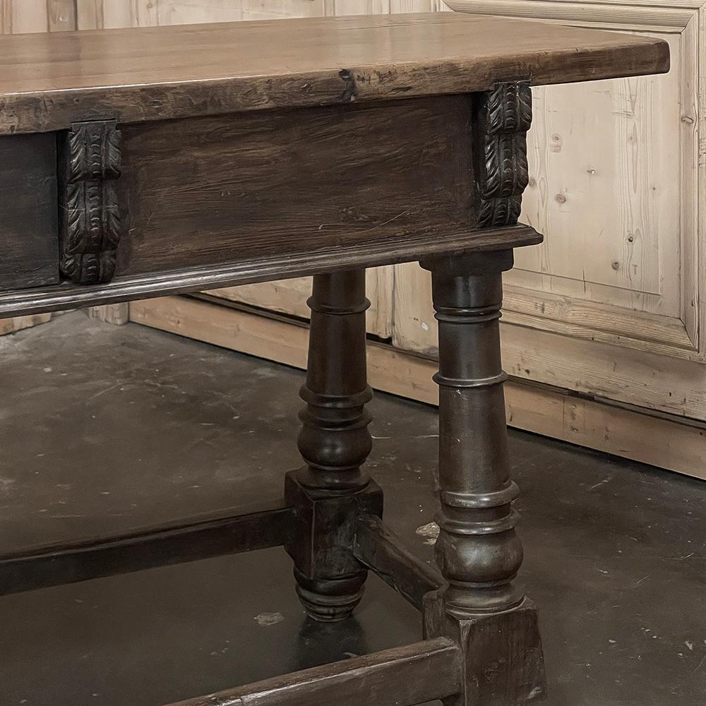 18th Century Spanish Colonial Walnut Console ~ Sofa Table 15