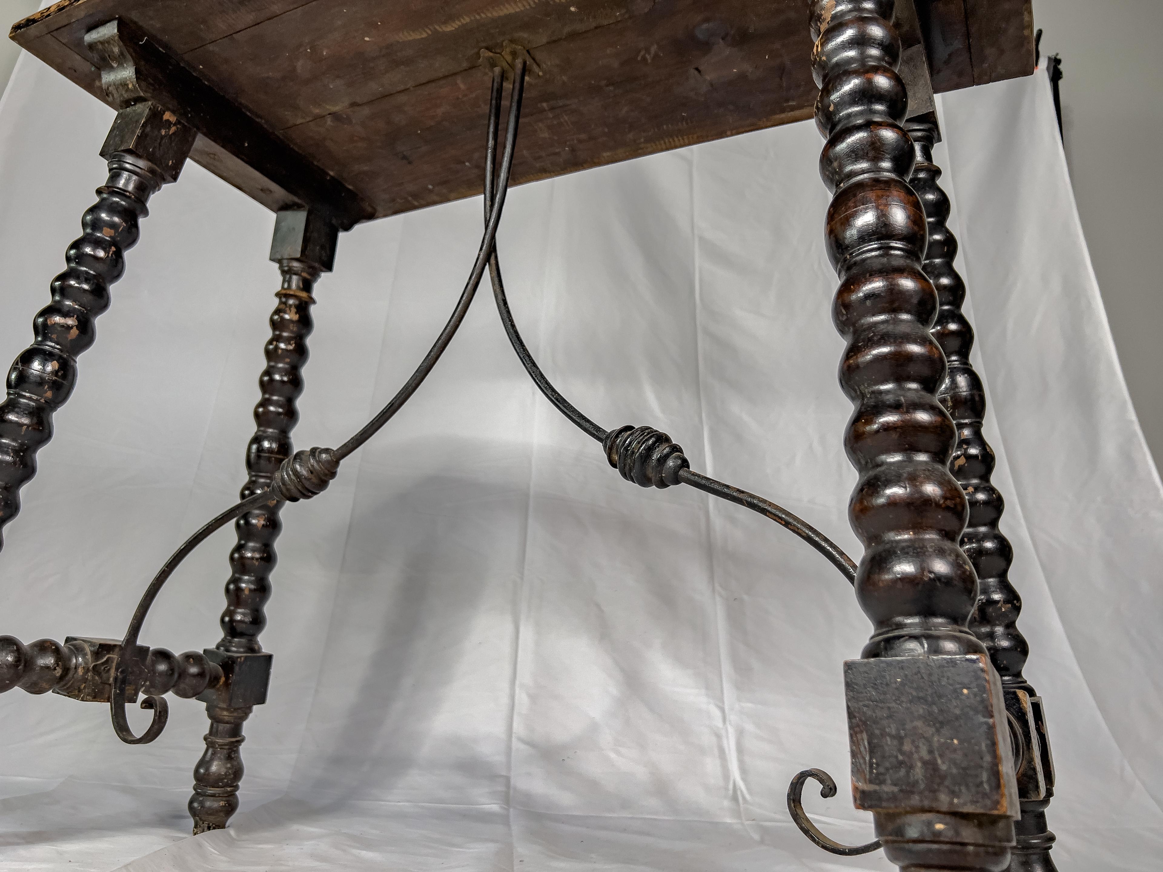 Wood 18th Century Spanish Console Table
