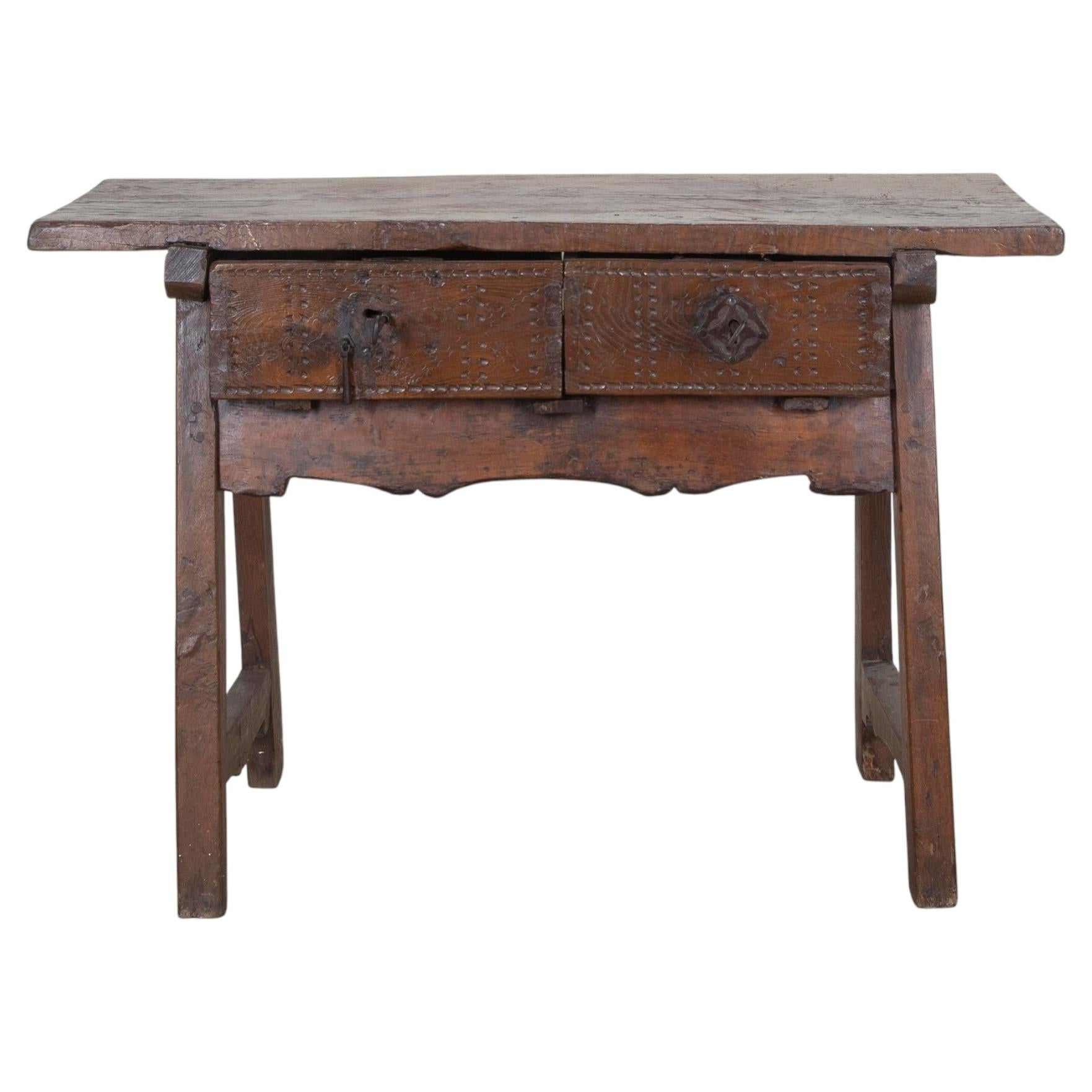 18th Century Spanish Console Table For Sale