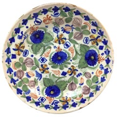 18th Century Spanish Delft Charger