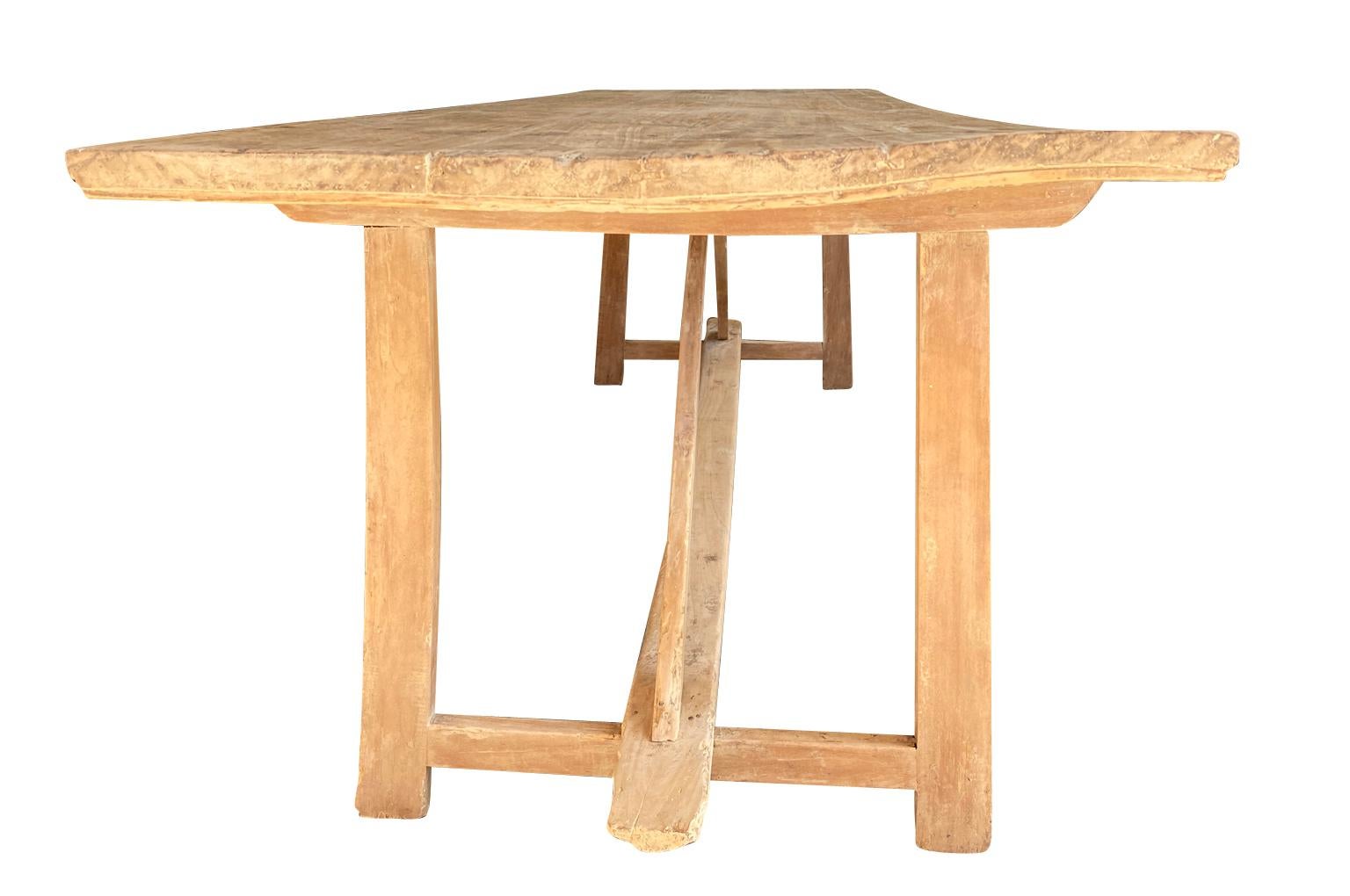 Poplar 18th Century Spanish Farm Table For Sale