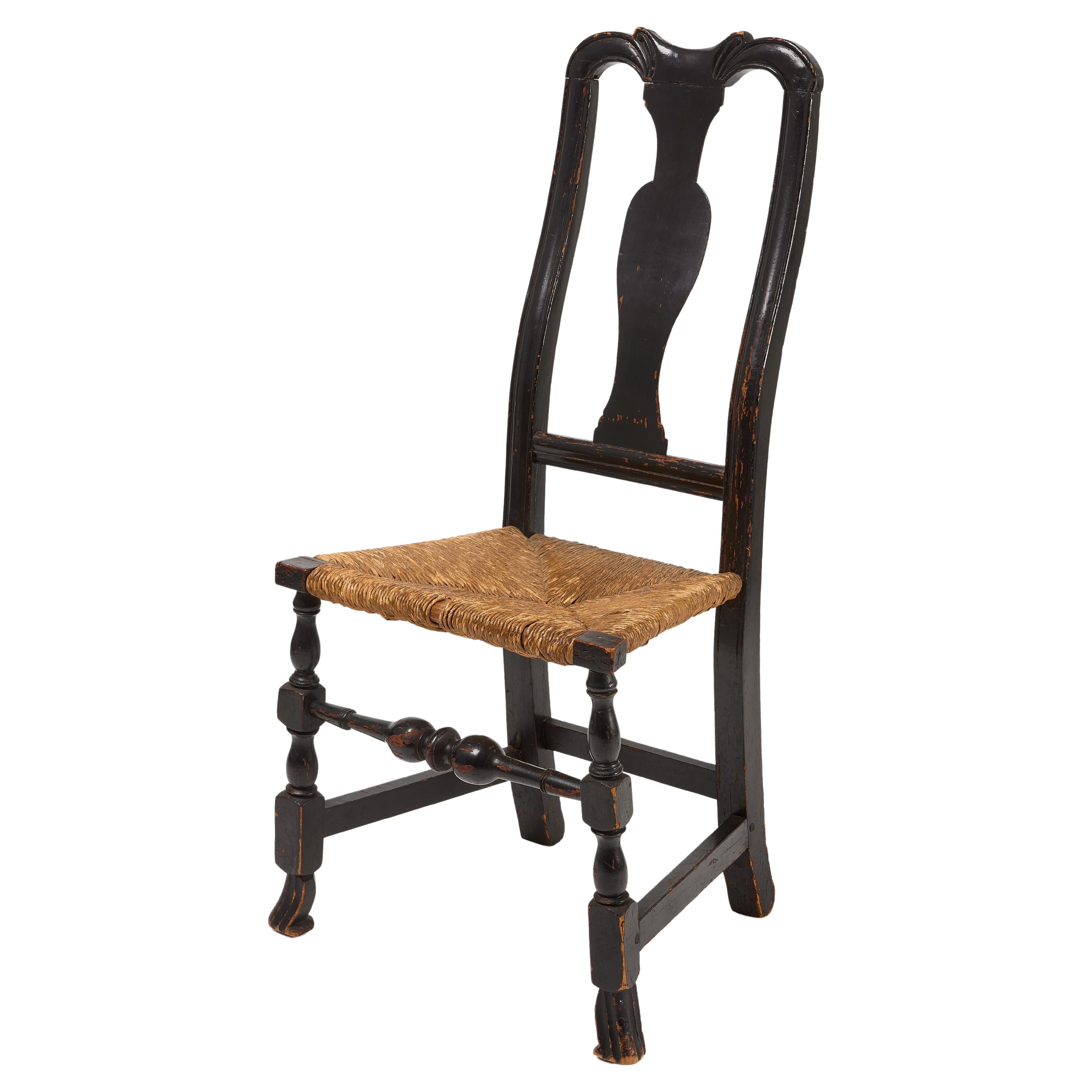 18th Century Spanish Foot Side Chair