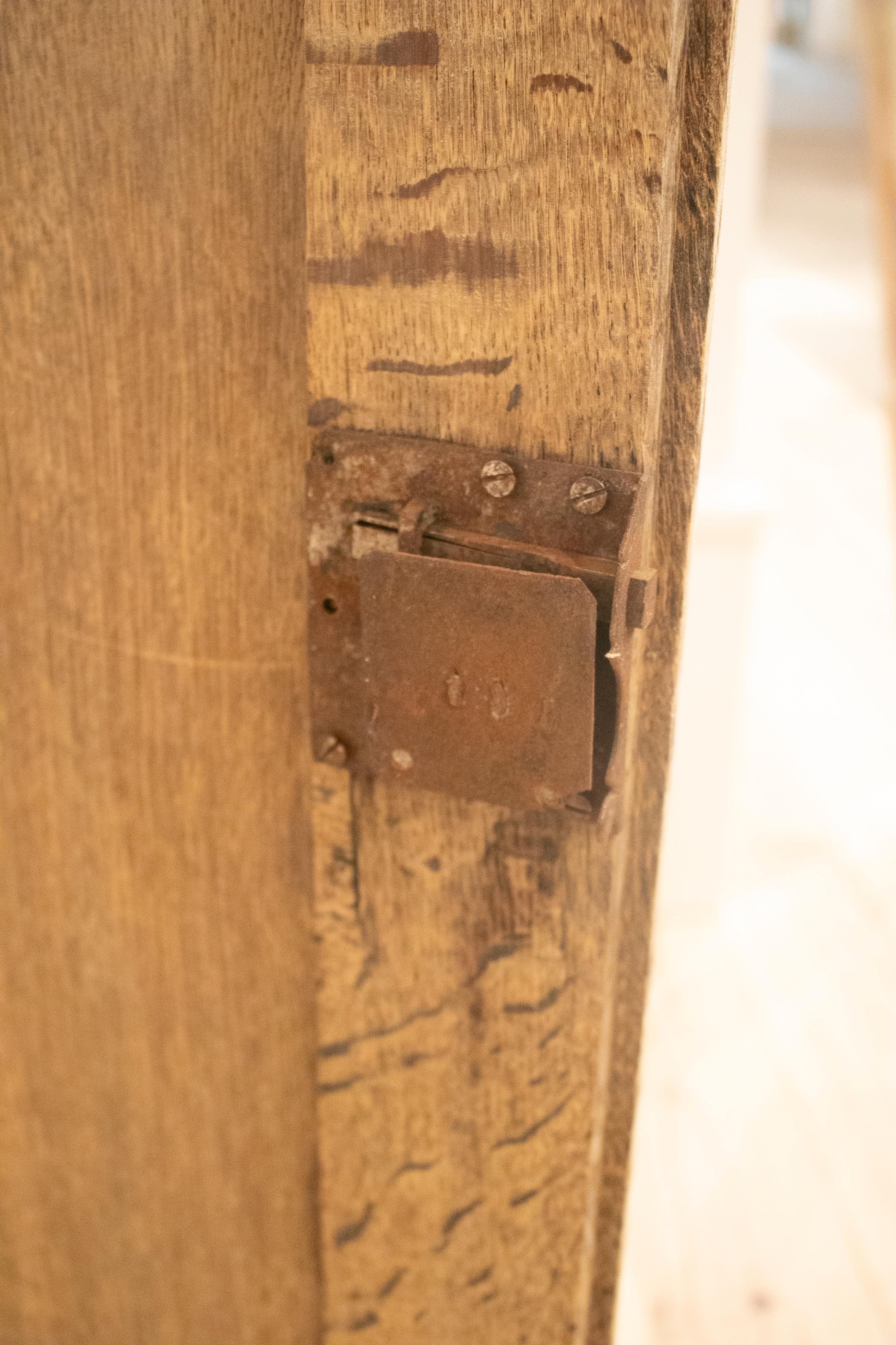 18th Century Spanish Four-Door Farmhouse Kitchen Cabinet 9