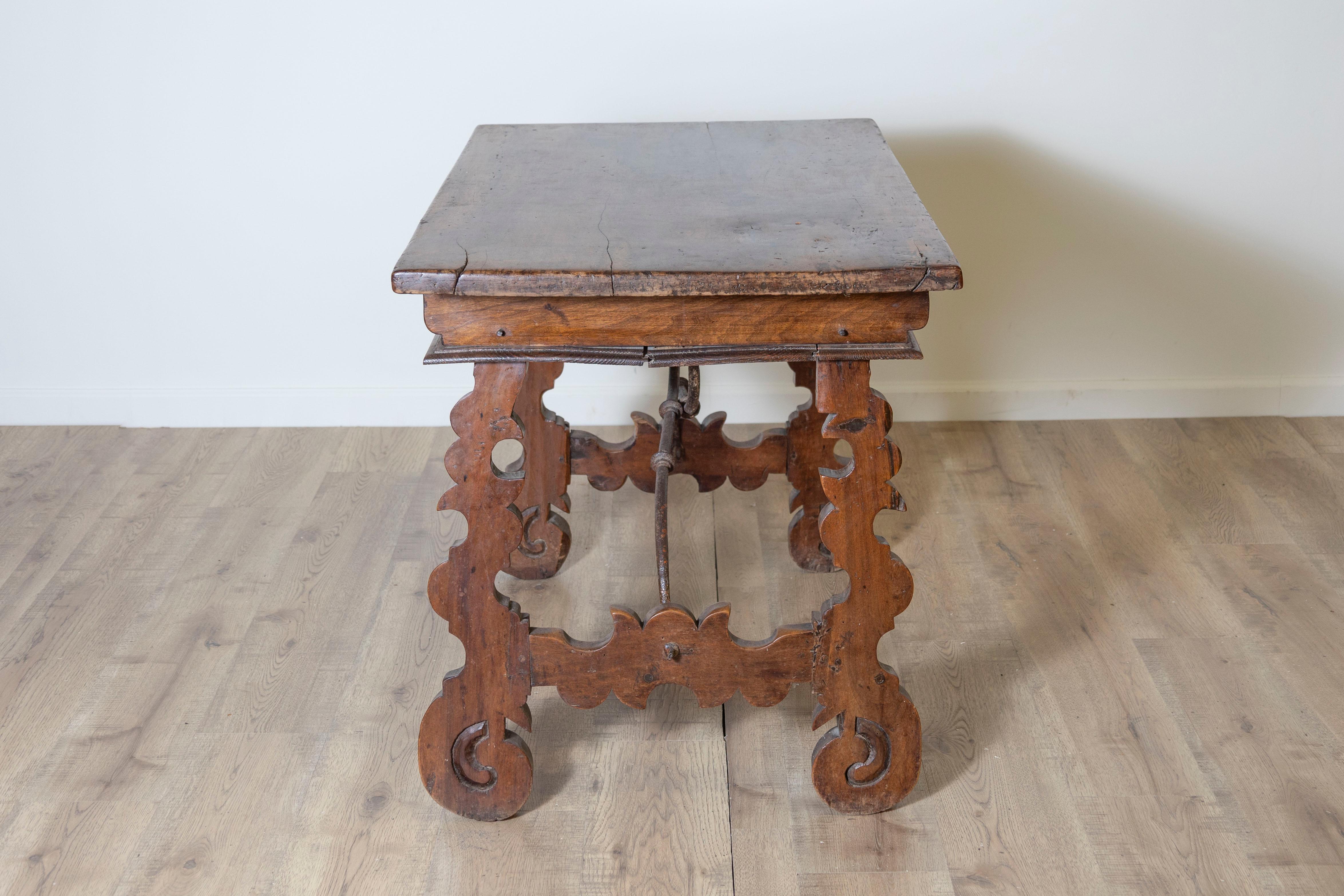 Iron 18th Century Spanish Fratino Table Circa 1790 For Sale