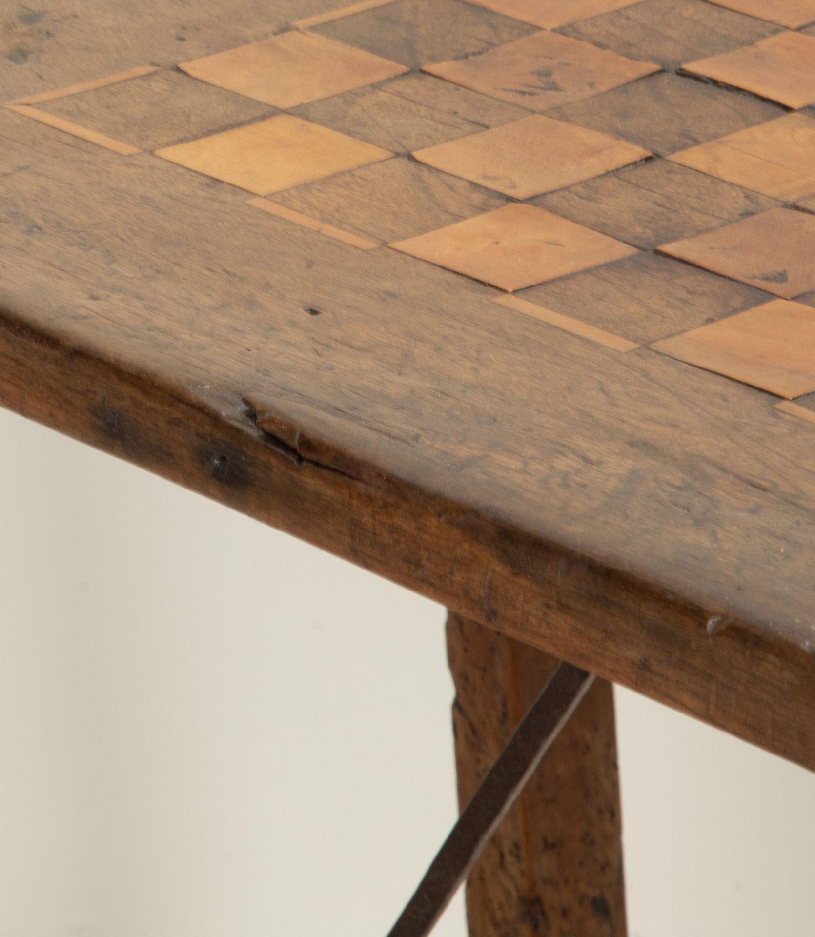 Cherry 18th Century Spanish Games Table For Sale