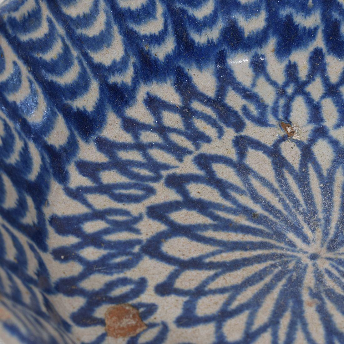 18th Century Spanish Glazed Terracotta Bowl 10