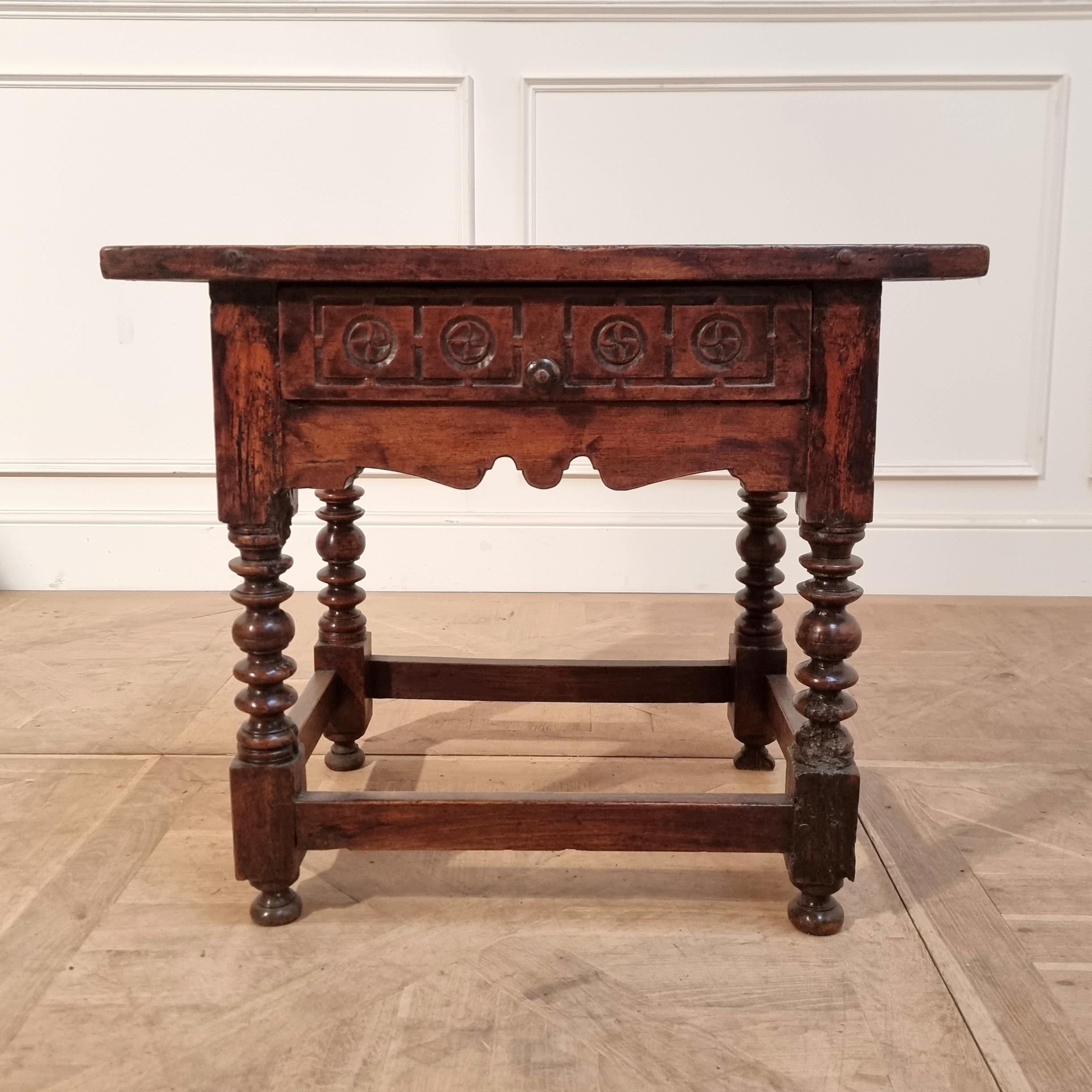 18th Century and Earlier 18th Century Spanish Lamp Table