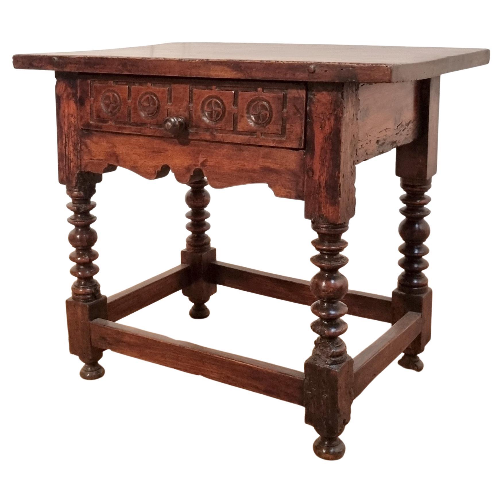 18th Century Spanish Lamp Table