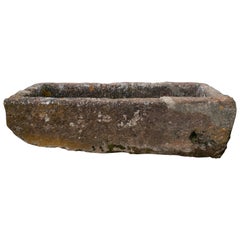 18th Century Spanish Large Stone Trough