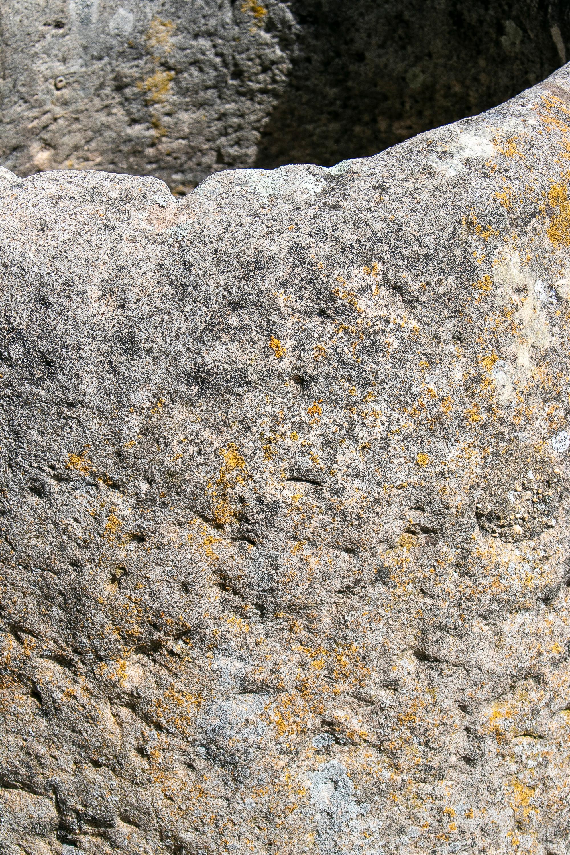 18th Century Spanish Natural Stone Water Well w/ Rope Erosion 5