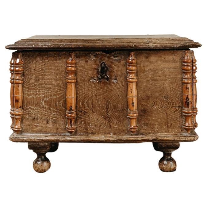 18th Century Spanish Oak Box