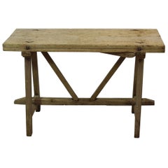 18th Century Spanish Oak Folding Table