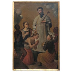 18th Century Spanish Oil Painting