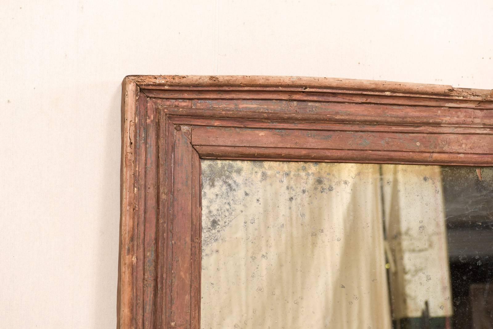 rustic wood mirrors