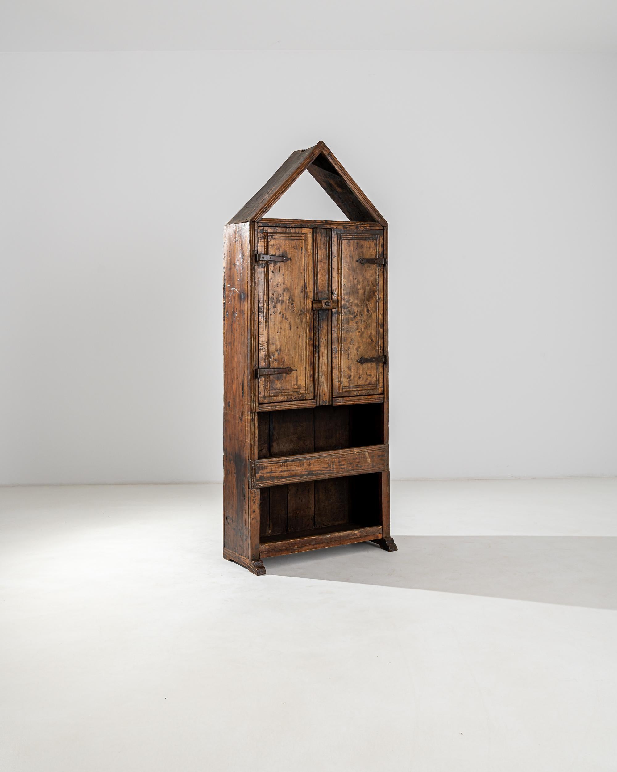 Wood 18th Century Spanish Rustic Cabinet