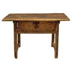 Antique 18th-century Spanish Rustic Table / Writing Desk