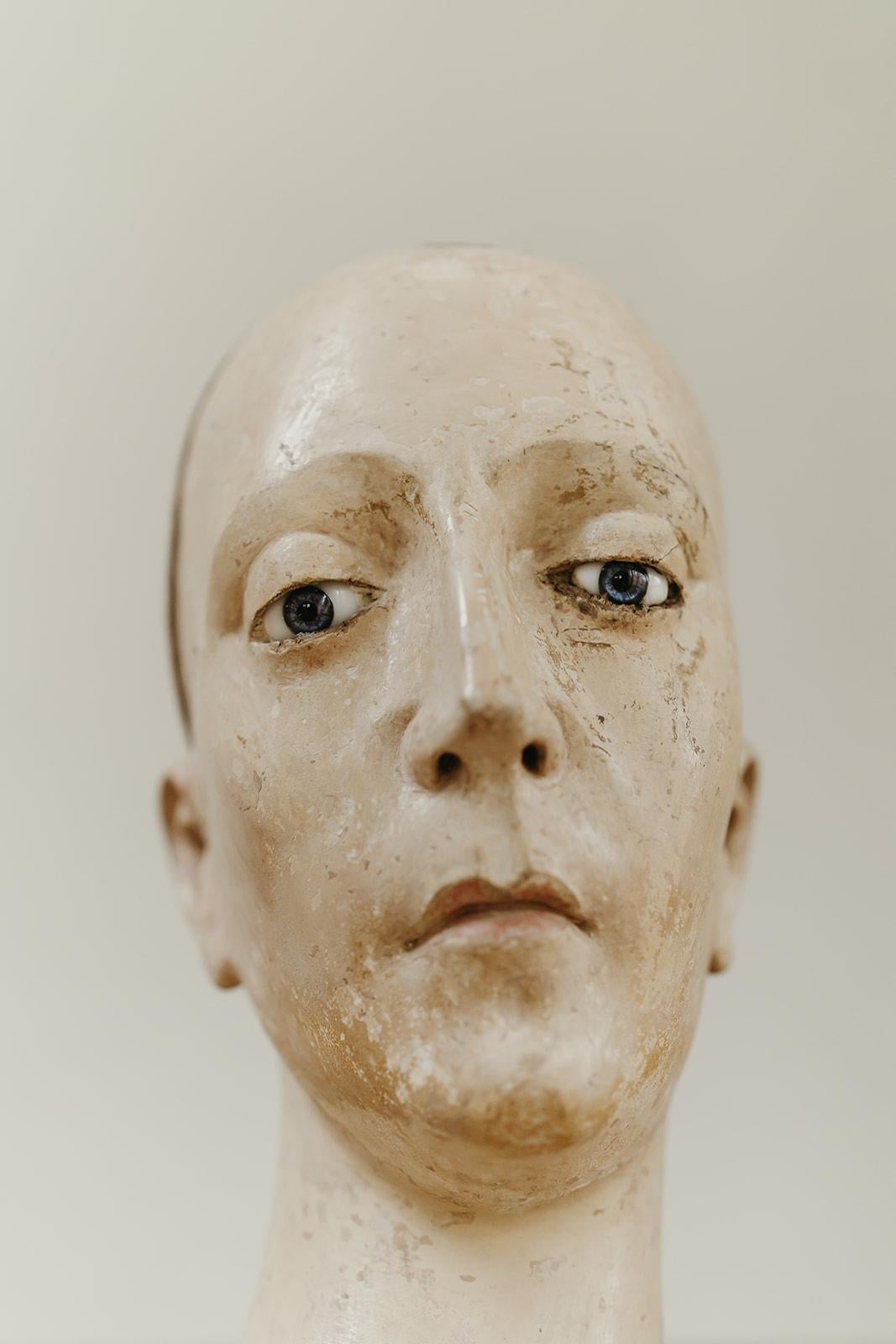 18th century Spanish santos head ... 1