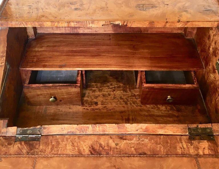 18th Century Spanish Secretary Desk Bedside Table at 1stDibs