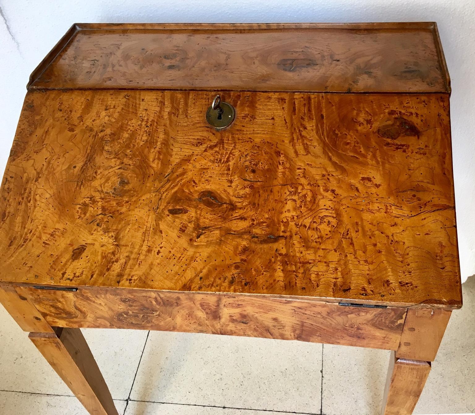 18th Century Spanish Secretary Desk Bedside Table 9