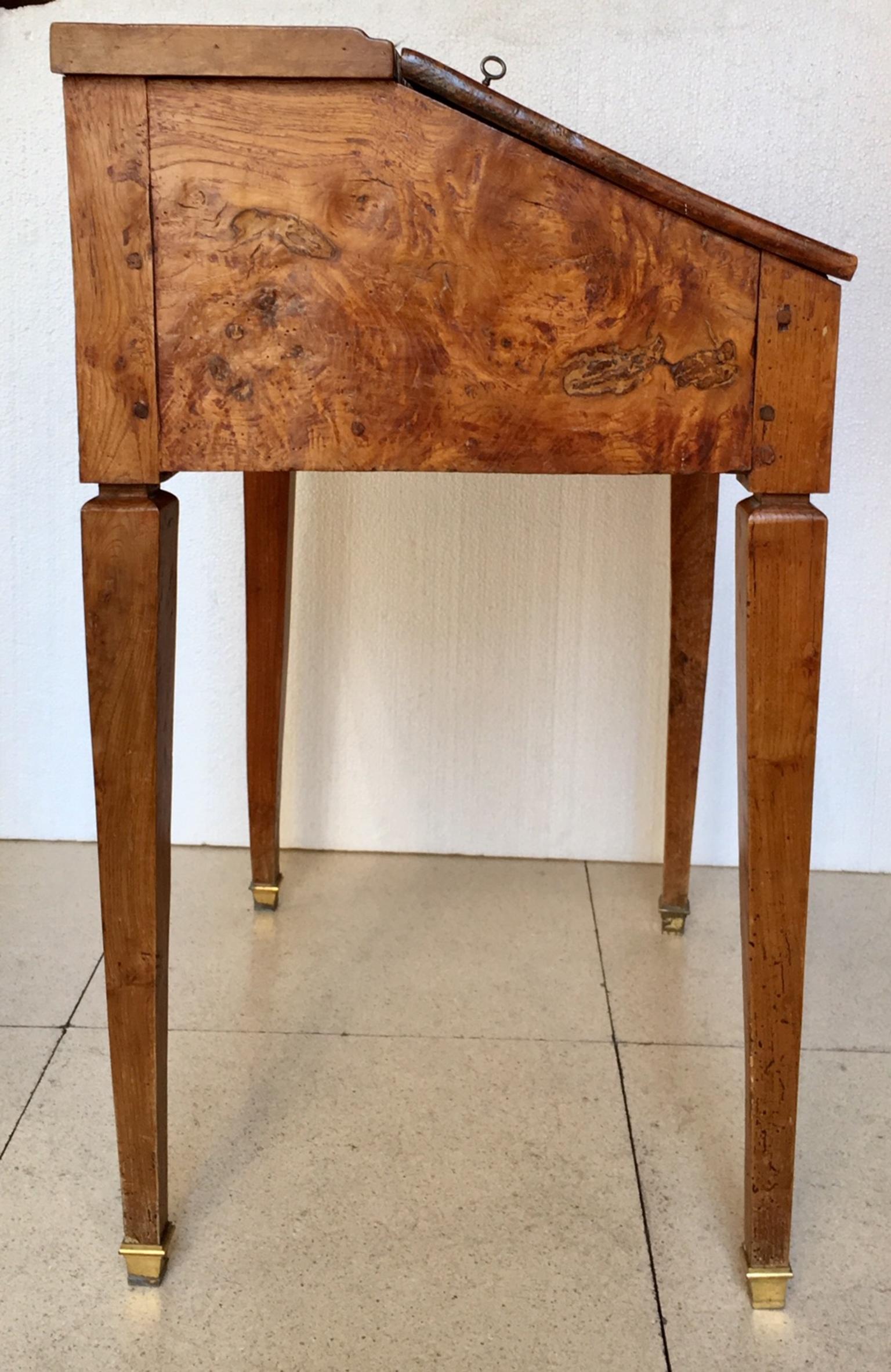 Bronze 18th Century Spanish Secretary Desk Bedside Table