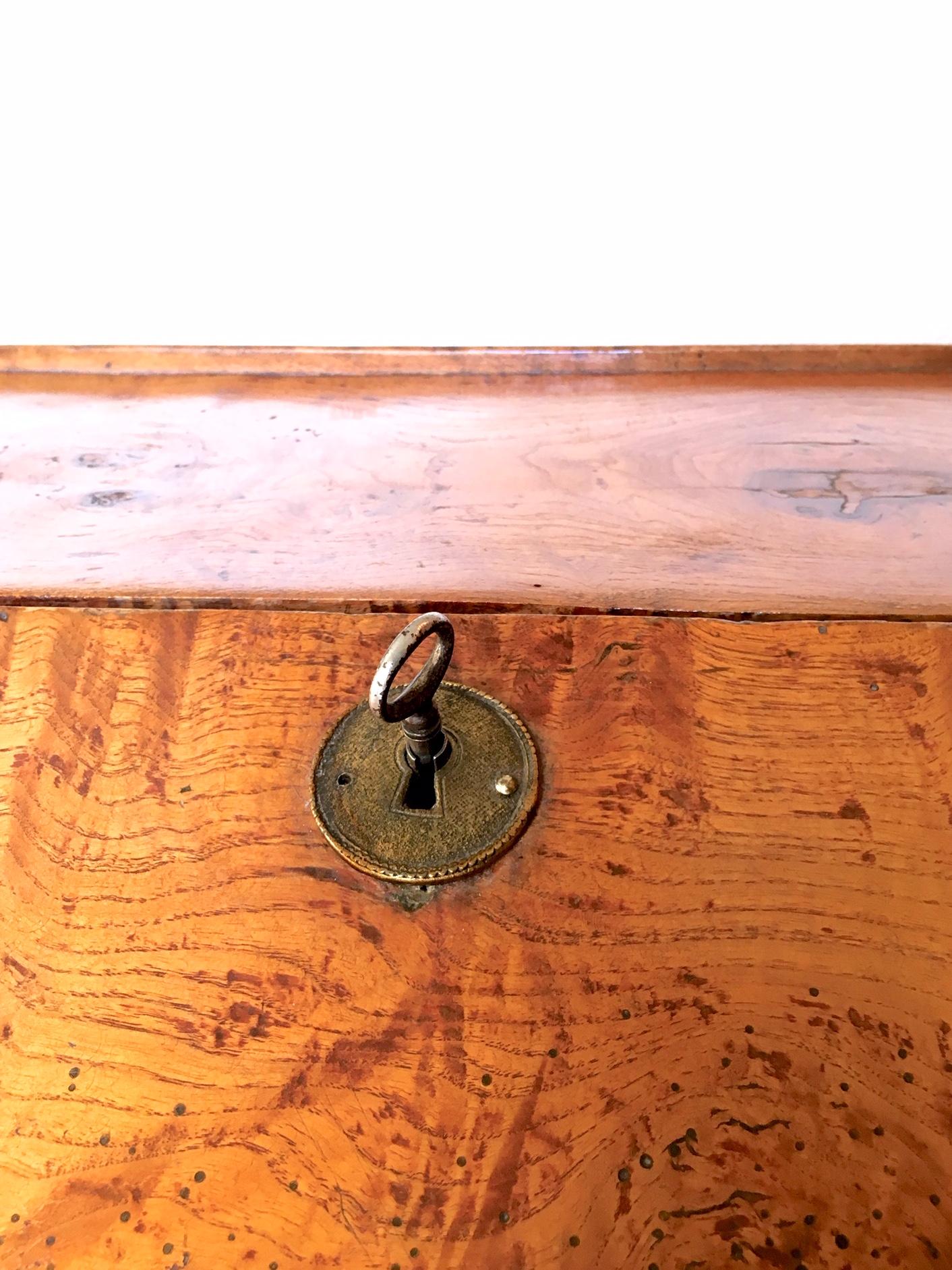 18th Century Spanish Secretary Desk Bedside Table 1