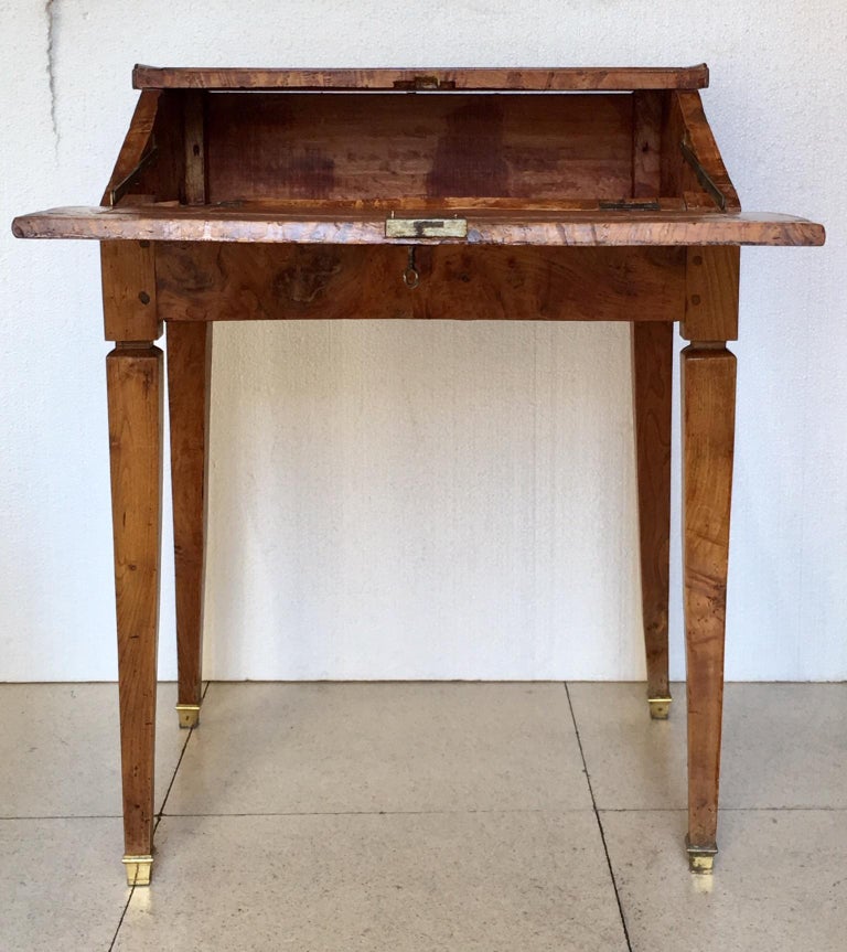 18th Century Spanish Secretary Desk Bedside Table at 1stDibs