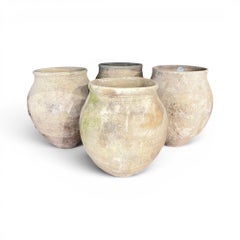 18th Century Spanish Set of 4 Jars