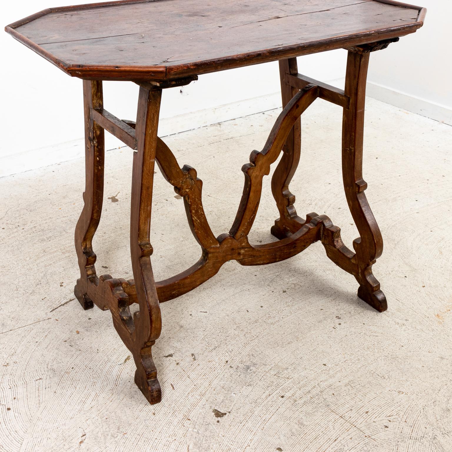 Wood 18th Century Spanish Table For Sale