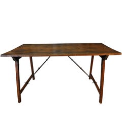 Antique 18th Century Spanish Traveling Table