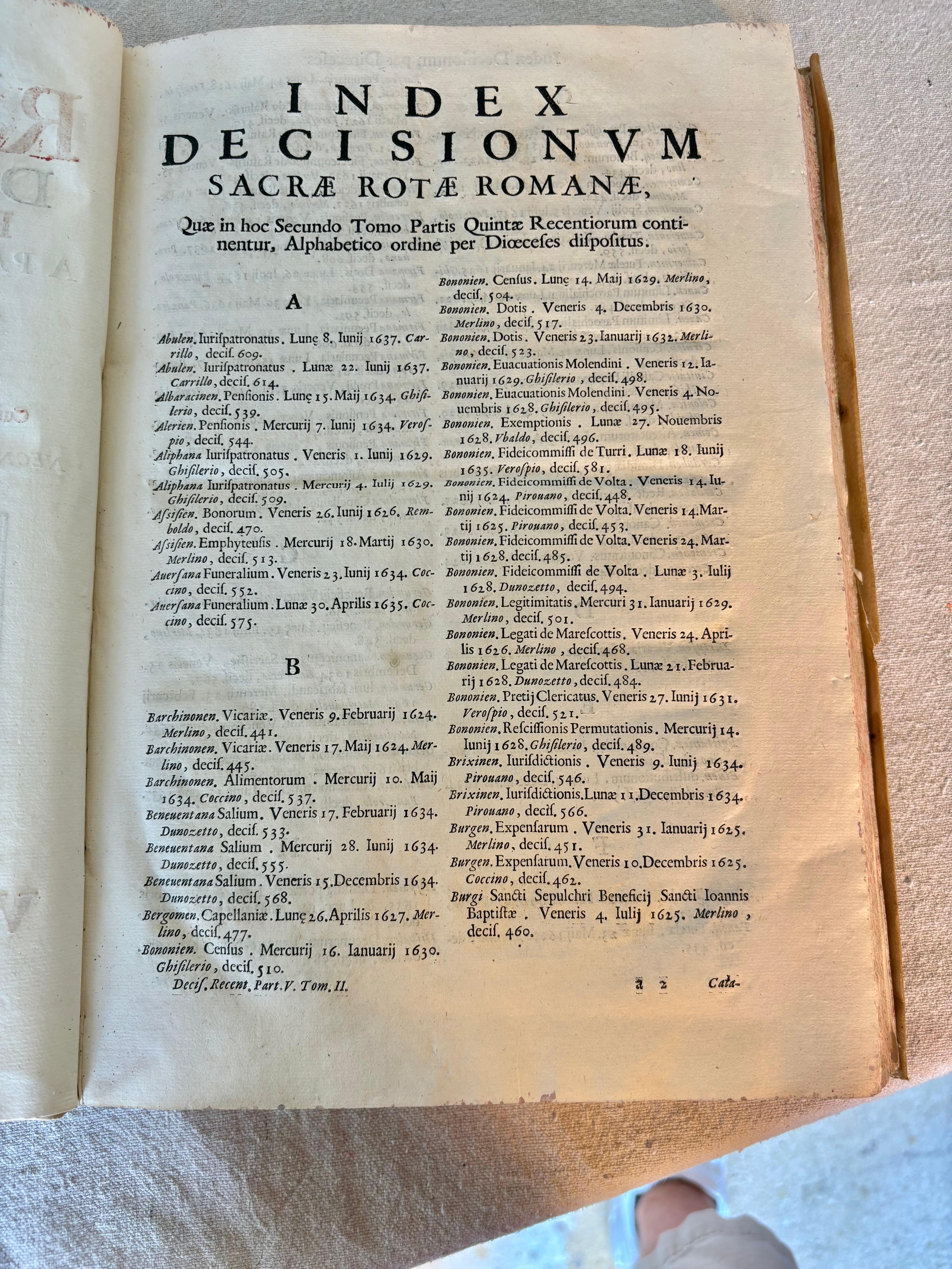 Livres en Vellum espagnols du 18ème siècle - Lot de cinq en vente 7