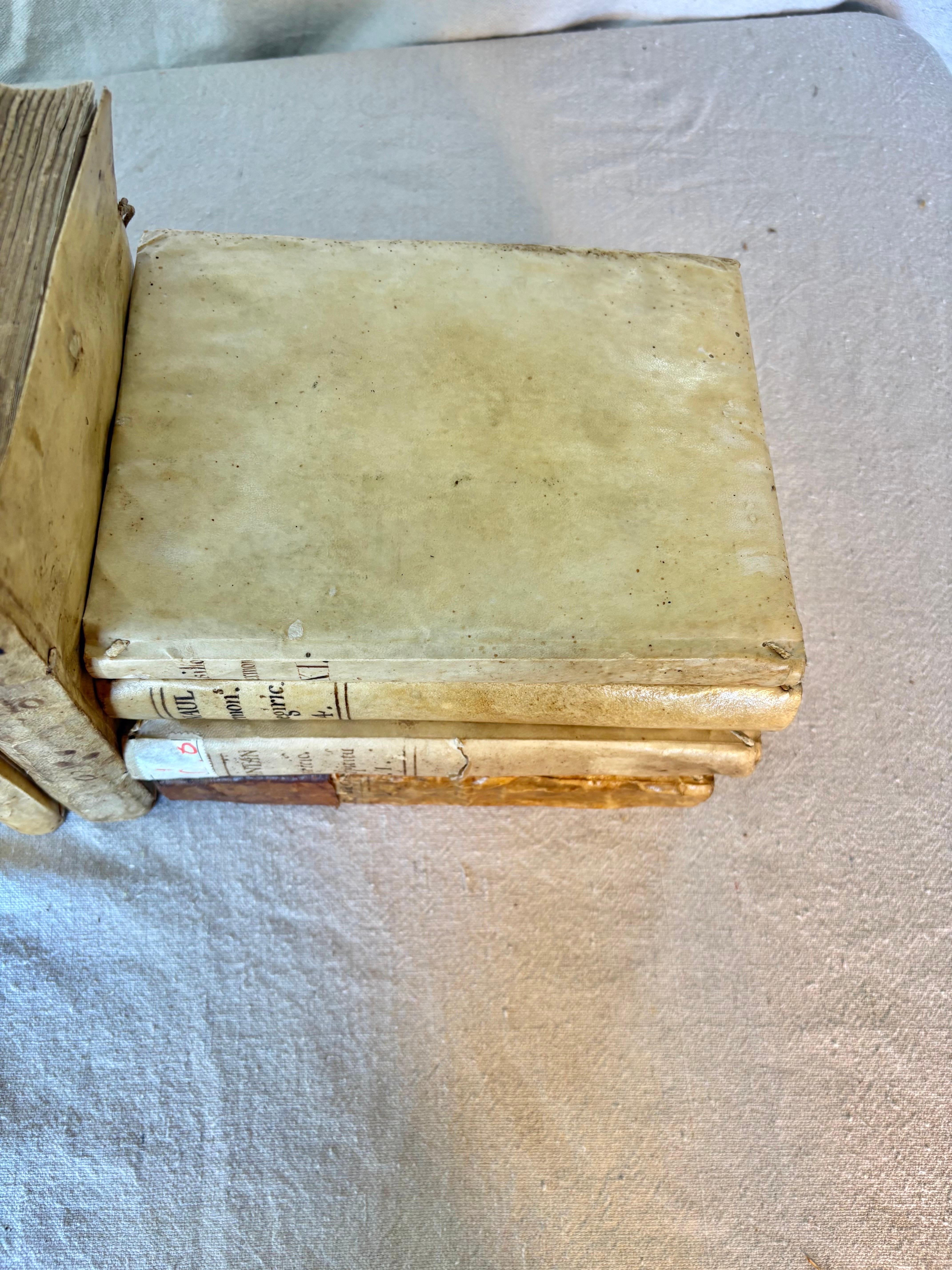 Livres en Vellum espagnols du 18ème siècle - Lot de seize en vente 4