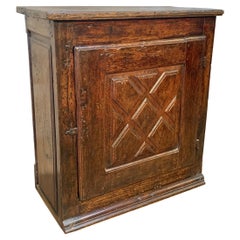 Antique 18th Century Spanish Walnut Cabinet