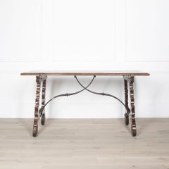 18th Century Spanish Walnut Table