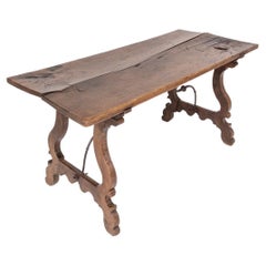 18th Century, Spanish Walnut Table