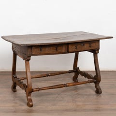 18th Century Spanish Walnut Table or Console