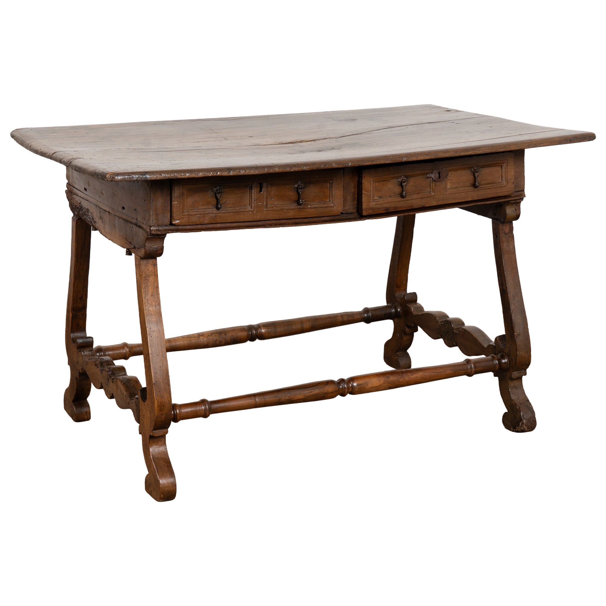 18th Century Spanish Walnut Table or Console