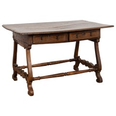 18th Century Spanish Walnut Table or Console