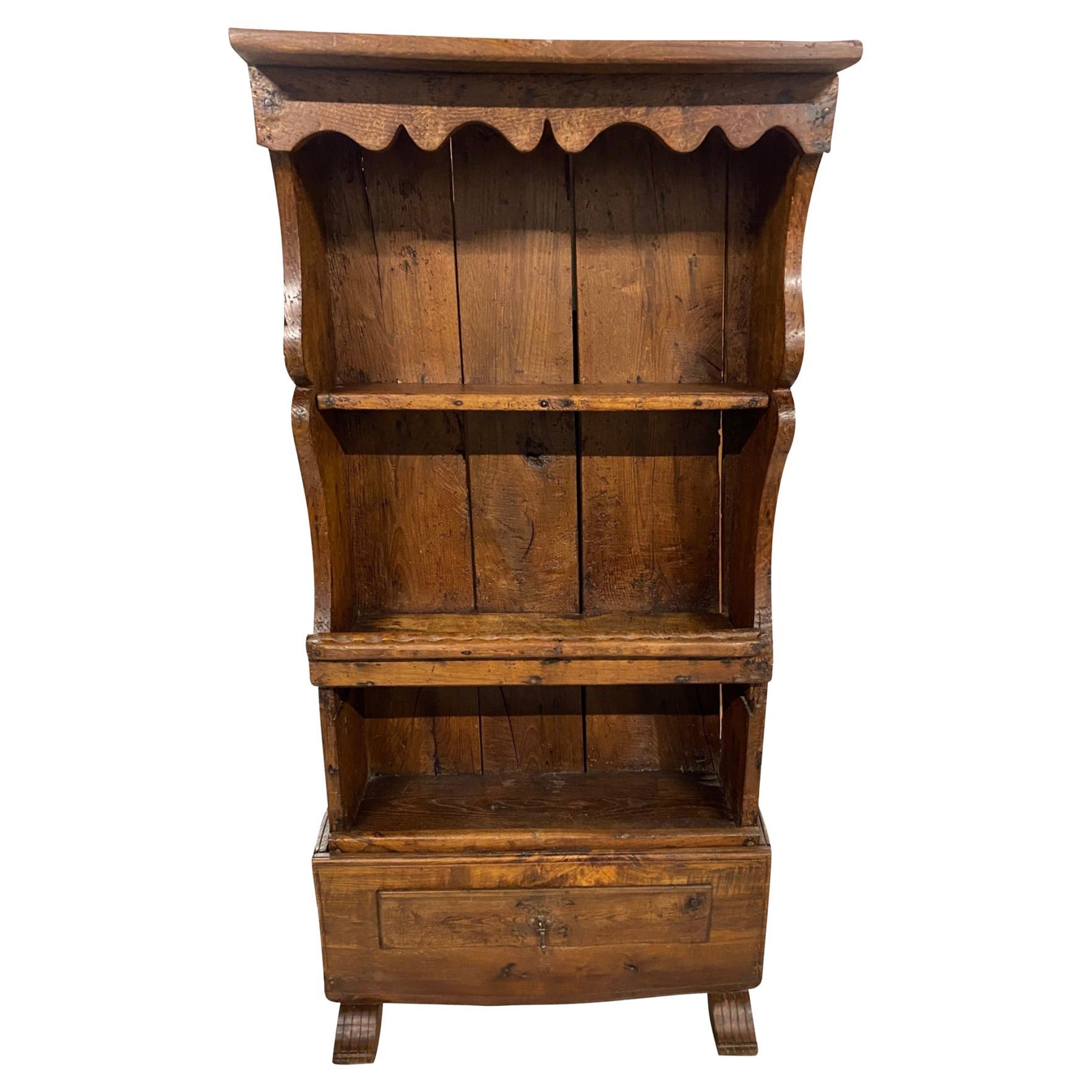 18th Century Spanish Wood Cupboard For Sale