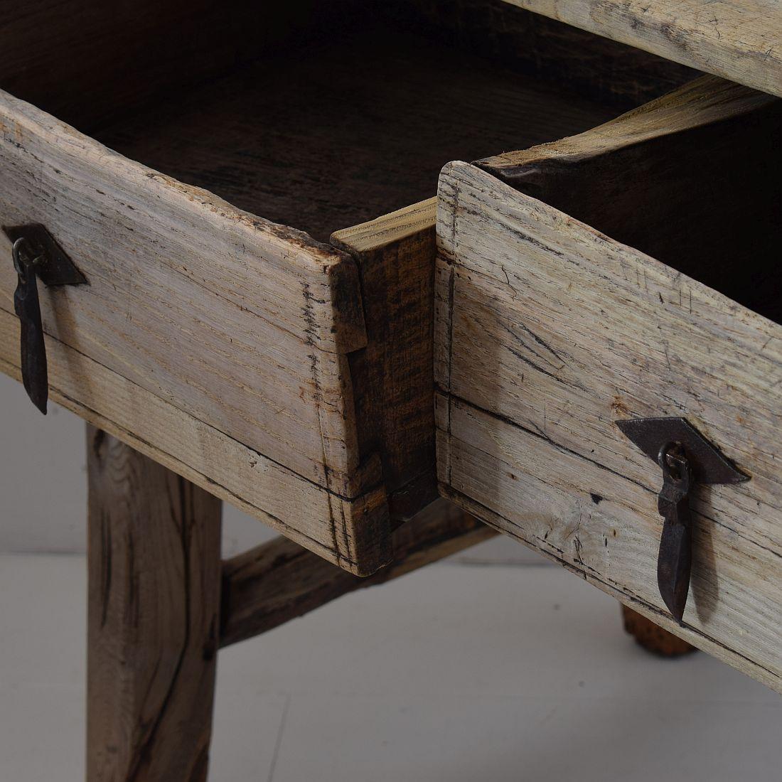 18th Century Spanish Wooden Side Table 4