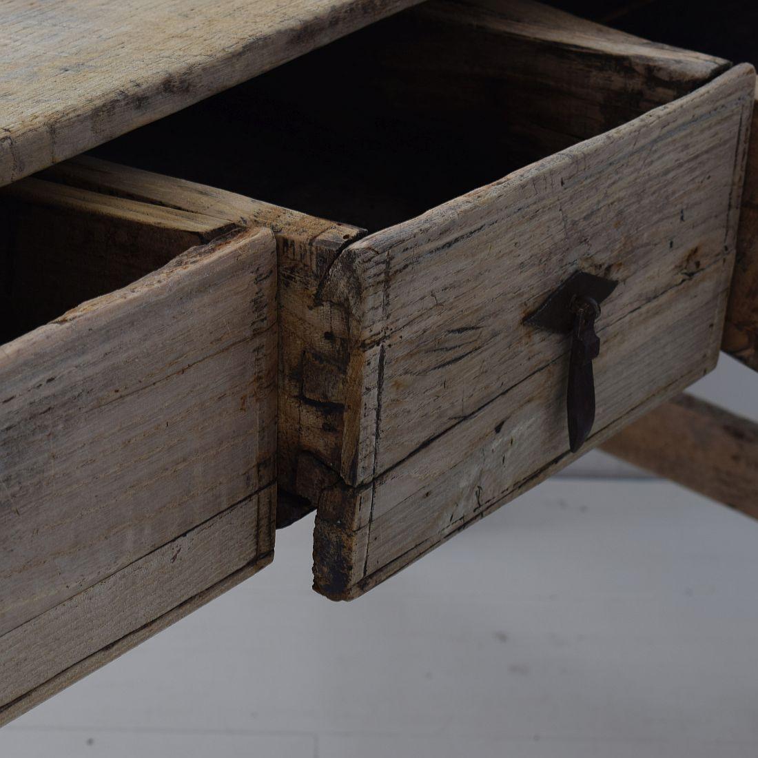 18th Century Spanish Wooden Side Table 6