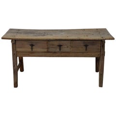 18th Century Spanish Wooden Side Table