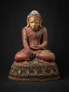 18th century Special antique Burmese Buddha statue from Burma