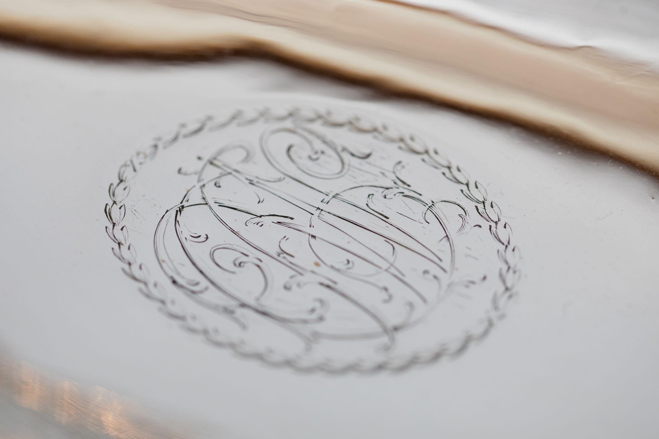 George III 18th Century Sterling Silver Basket London England 1790 William Plummer For Sale