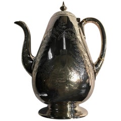 London 18th Century Sterling Silver Teapot