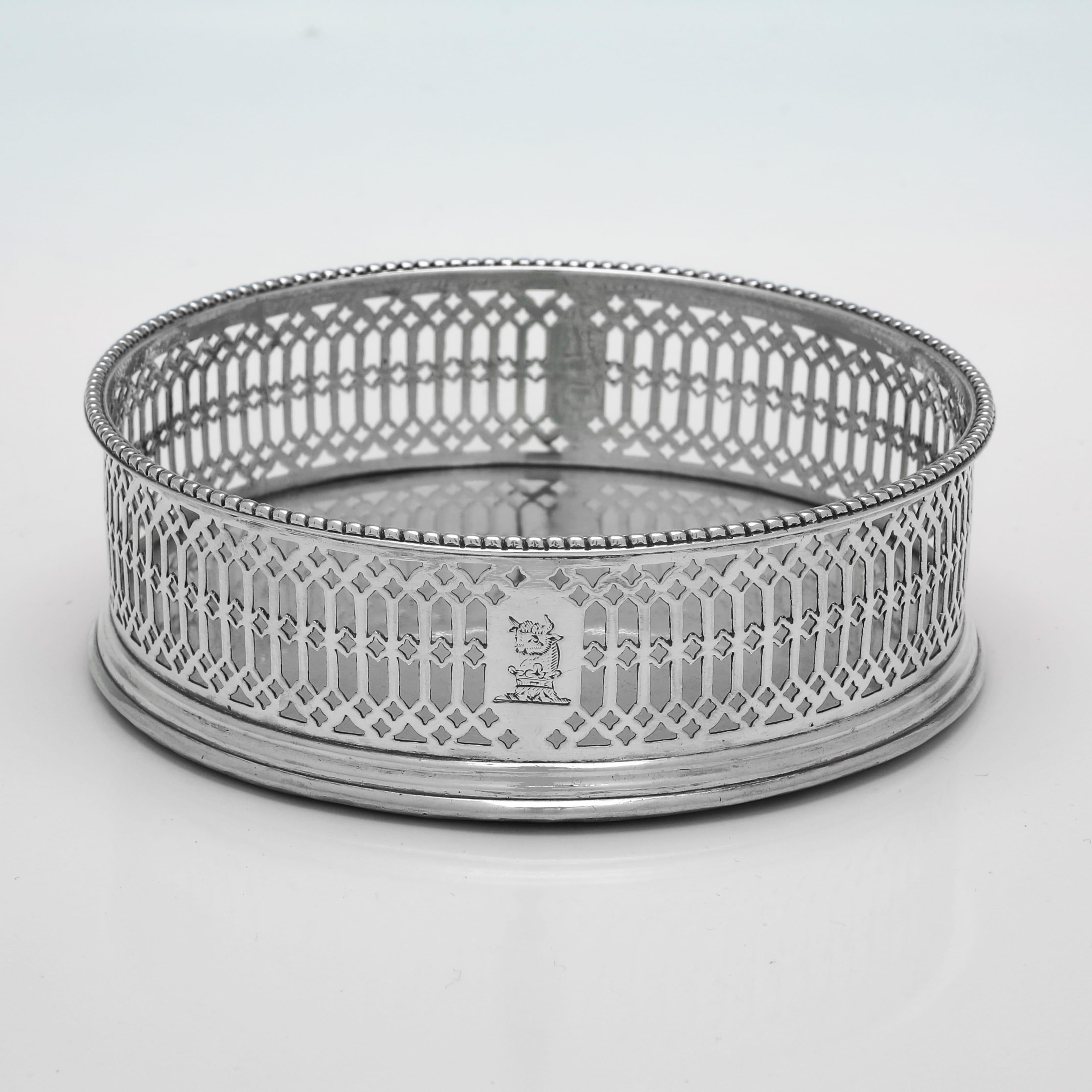 George III Couverts à vin en argent sterling du 18e siècle fabriqués par Philip Freeman à Londres en 1773 en vente