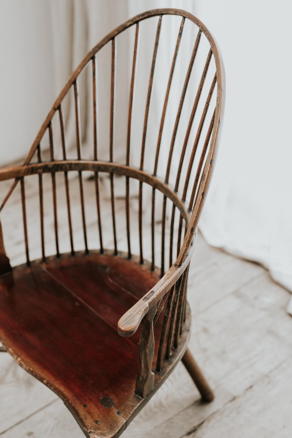 Ash 18th Century Stickback Windsor Chair