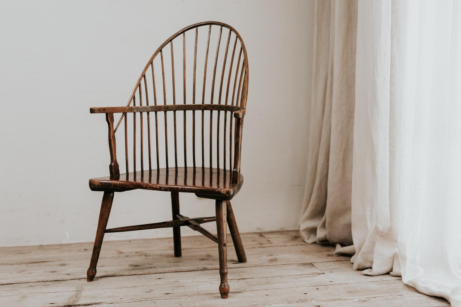 18th Century Stickback Windsor Chair 1